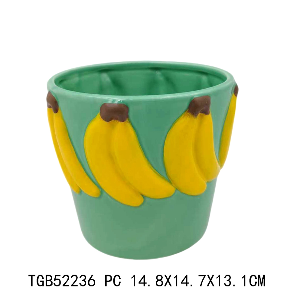 ceramic fruit decor