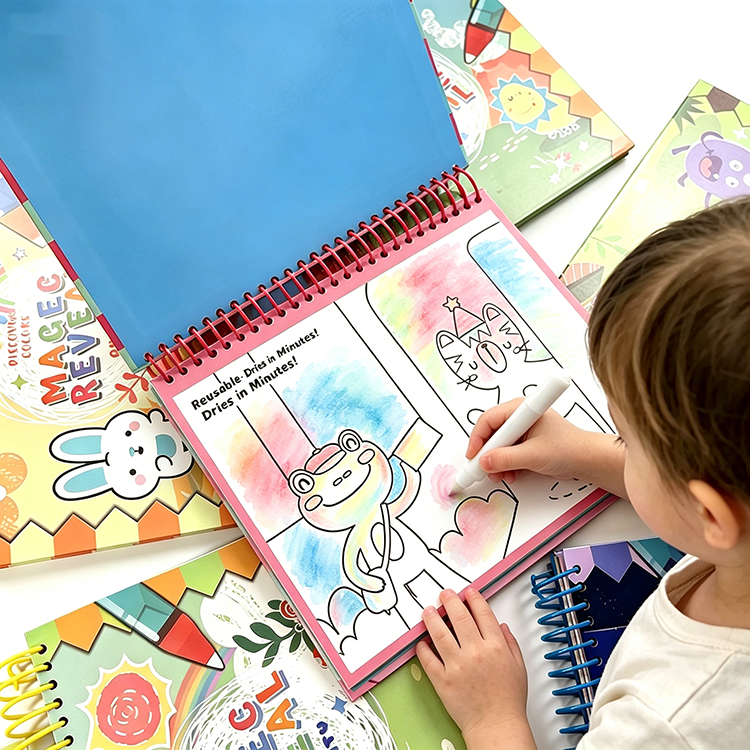 Magic Water Reveal Activity Book/Pad
