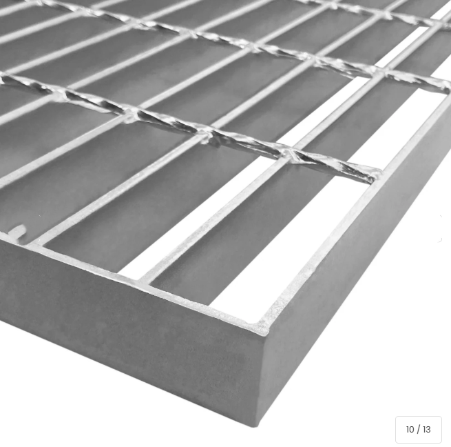 Galvanized steel grating