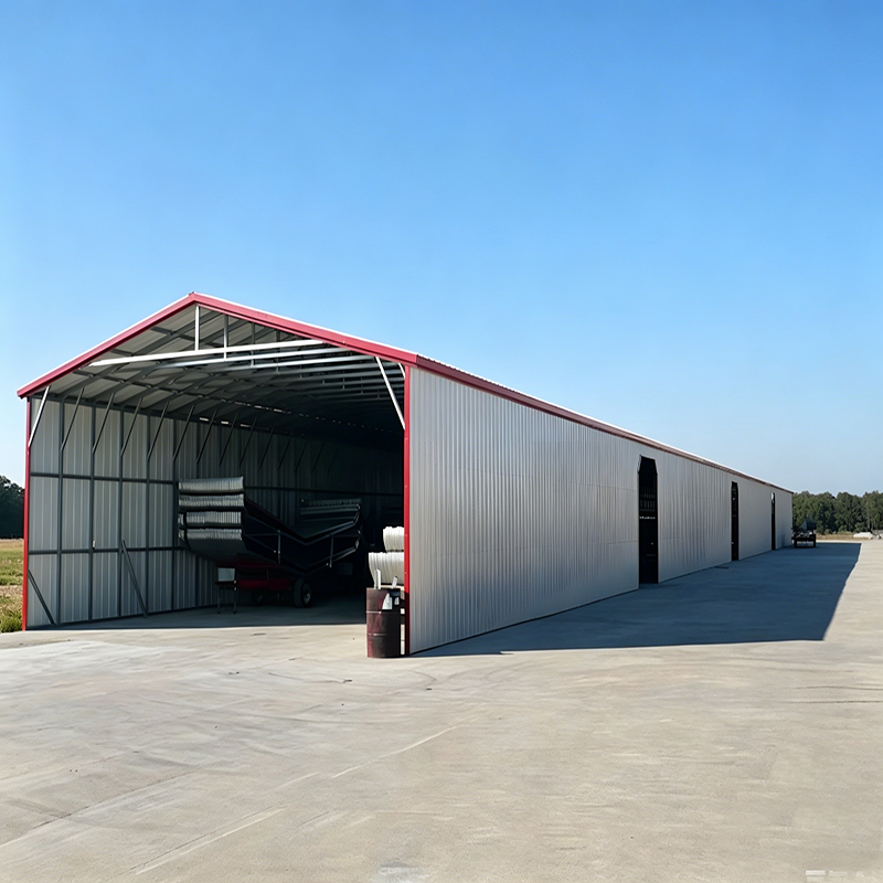 Portal Steel Structure Manufacturing Prefabricated Steel Structure Workshop