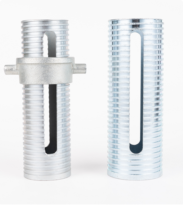 Adjut the threaded pipe