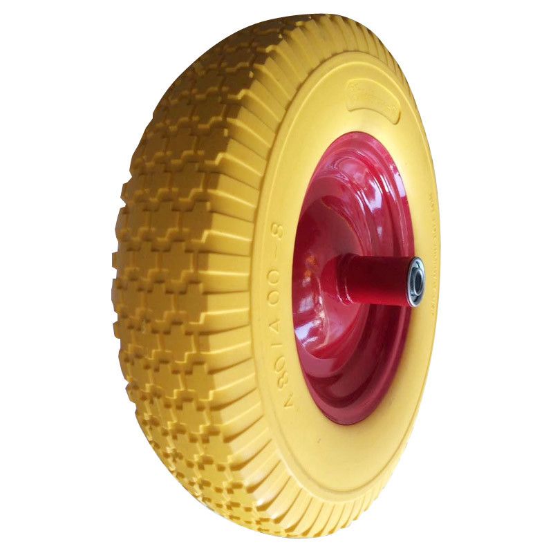 PU foam wheel for hand truck
