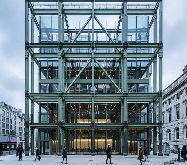 Steel Frame Structure: Prefabricated High-Rise Steel Buildings