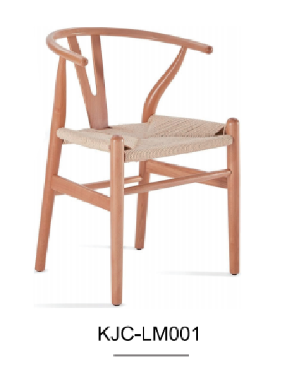Beech wood&Paper Rope&Steel, dining Chair, KD, backrest,customised color,fashionable/ergonomic