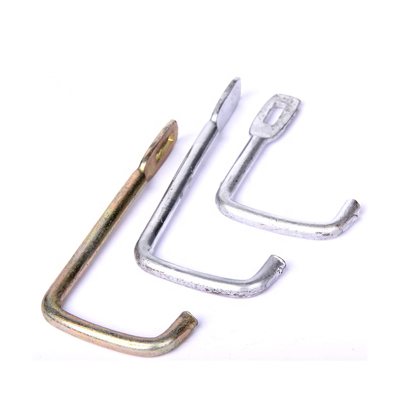 Square pipe hook for Euro Forms