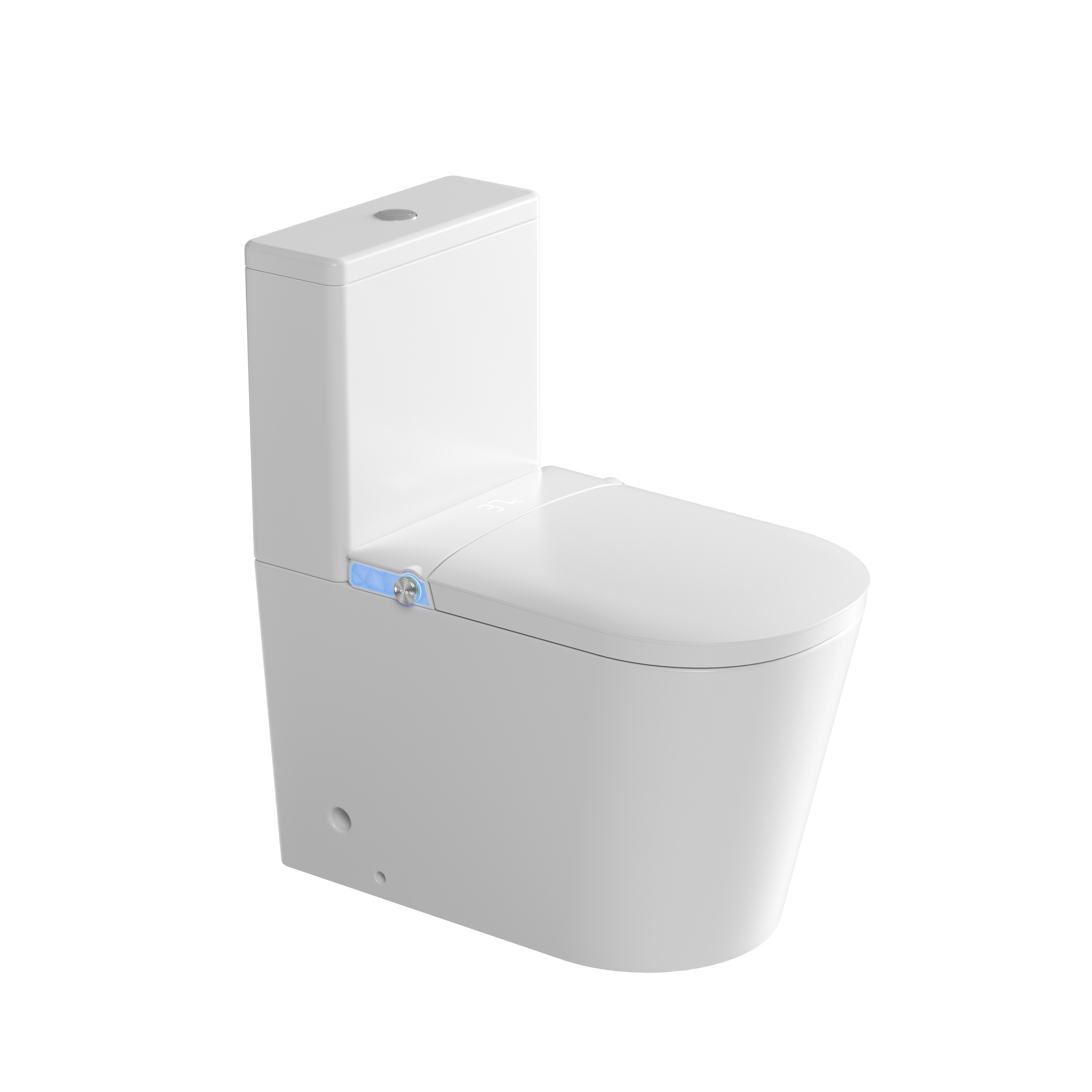 Romance plug-in intelligent/smart two-piece toilet