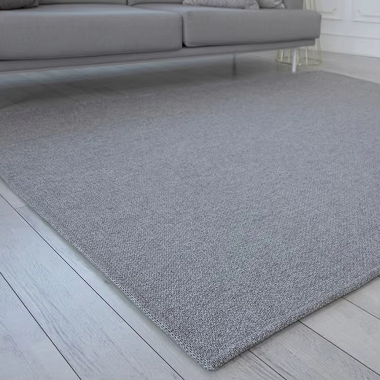 Grey Linen Tatami Carpet For Home Decoration And Floor Protection Mat