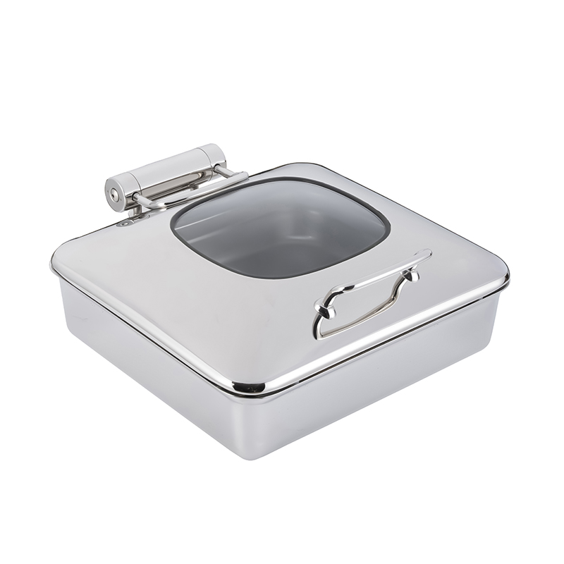 2/3,1/2 Damped Hinge Mini Induction Chafing Dish