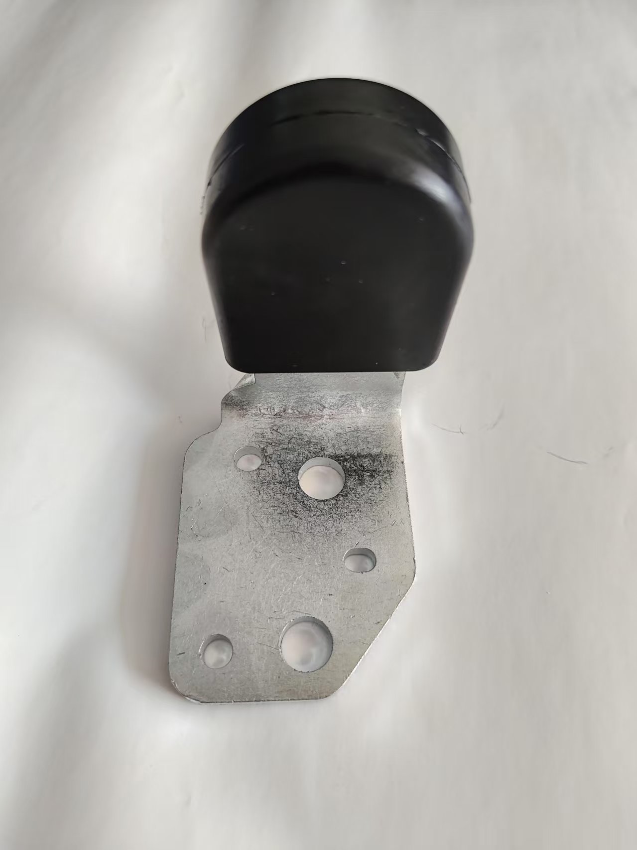 Round Side Light Mounting Bracket with Rubber Base