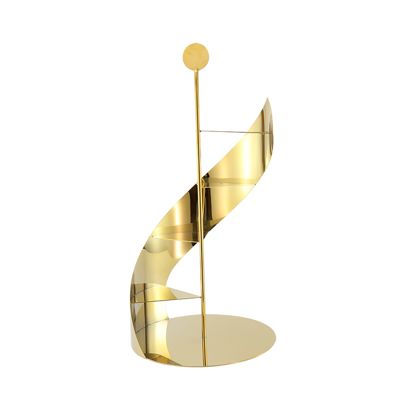 S/S Dessert Plate-Gold