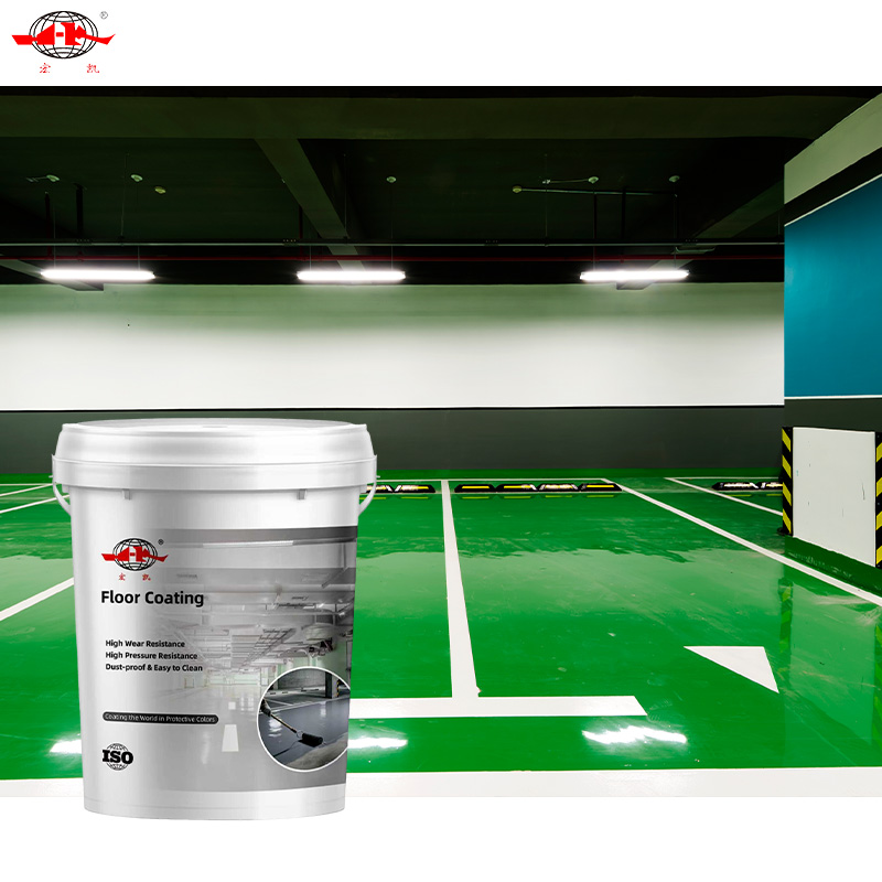 Hongkai epoxy coatings are used for indoor and outdoor floors in factories, offices, hospitals