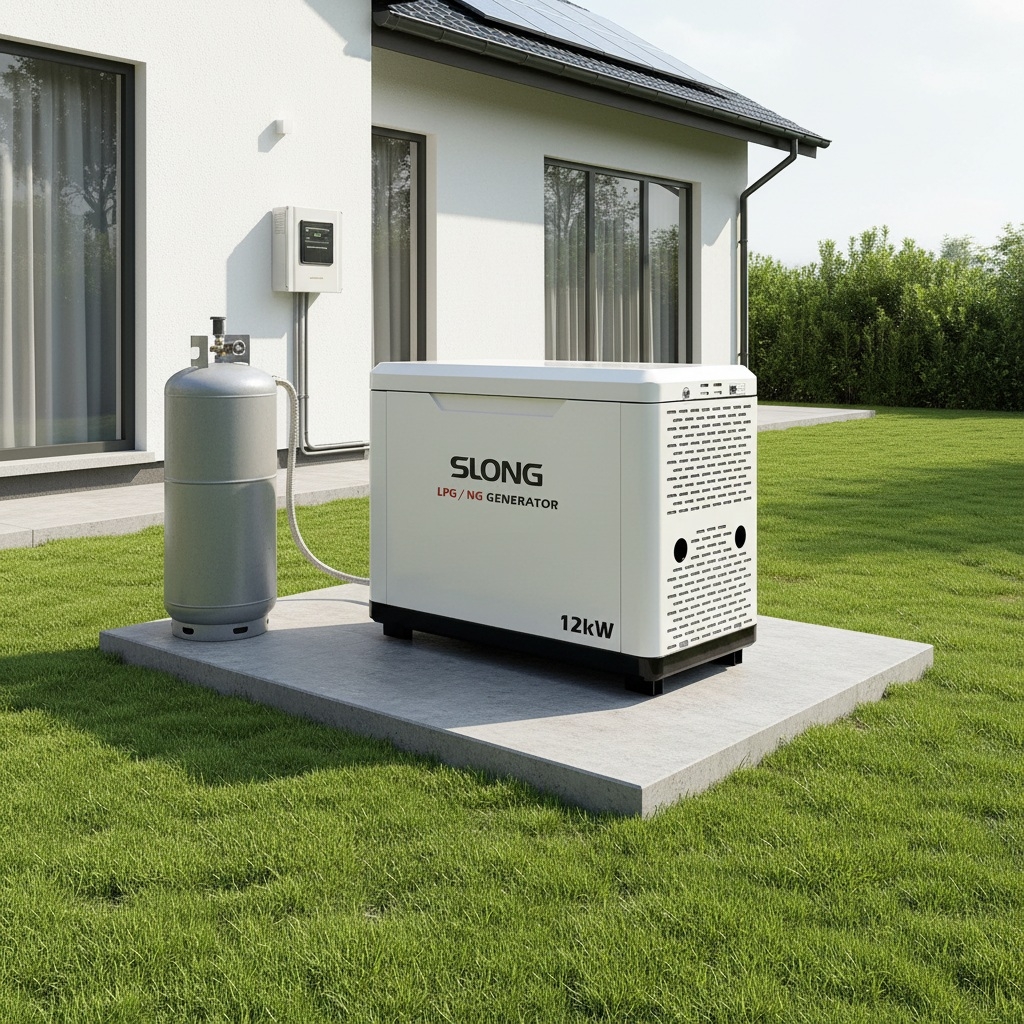 Home standby LPG NG generator 20kw