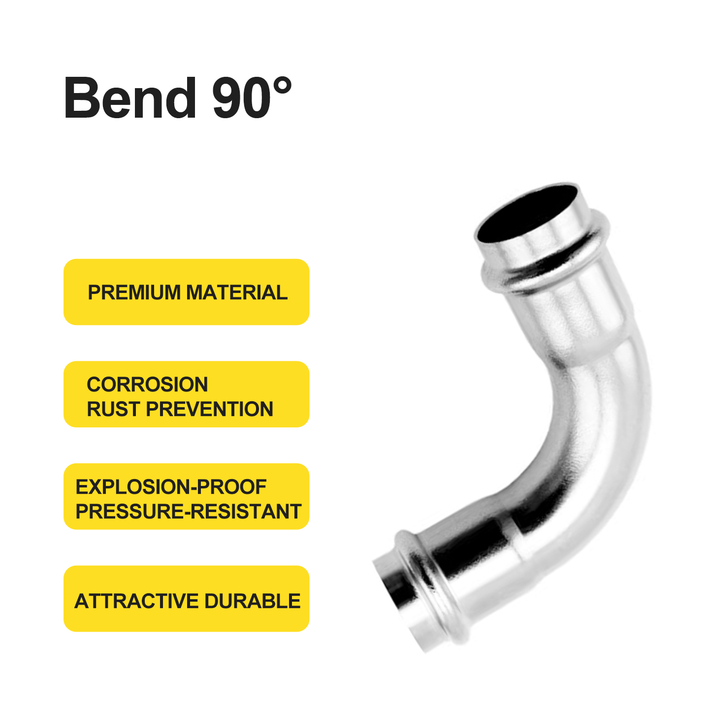 90° equal elbow