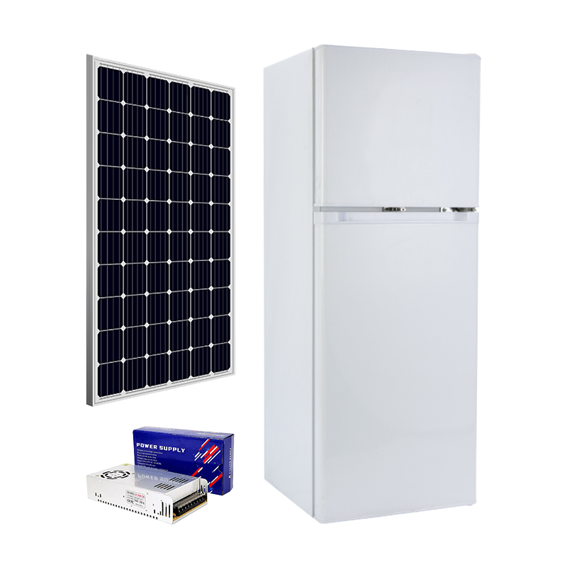 142L Large Capacity Solar Refrigerator Freezer for Home & Commercial Use OEM/ODM/SKD/CKD PAYGO