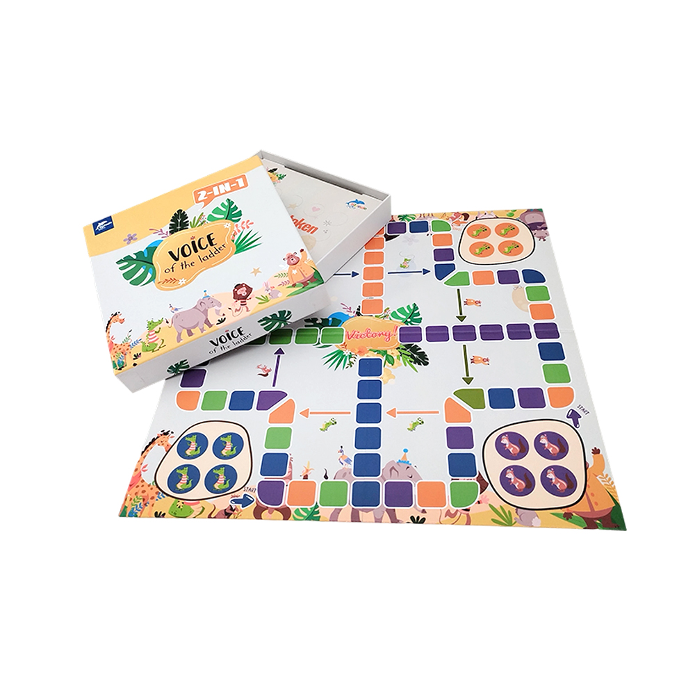Travel Board Game Set in Luxury Box-Custom Printed with CMYK Color Printing for Gifts Family