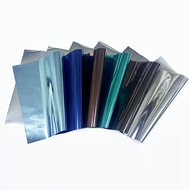 Glue-free electrostatic adsorption sun protection glass film window shading heat insulation