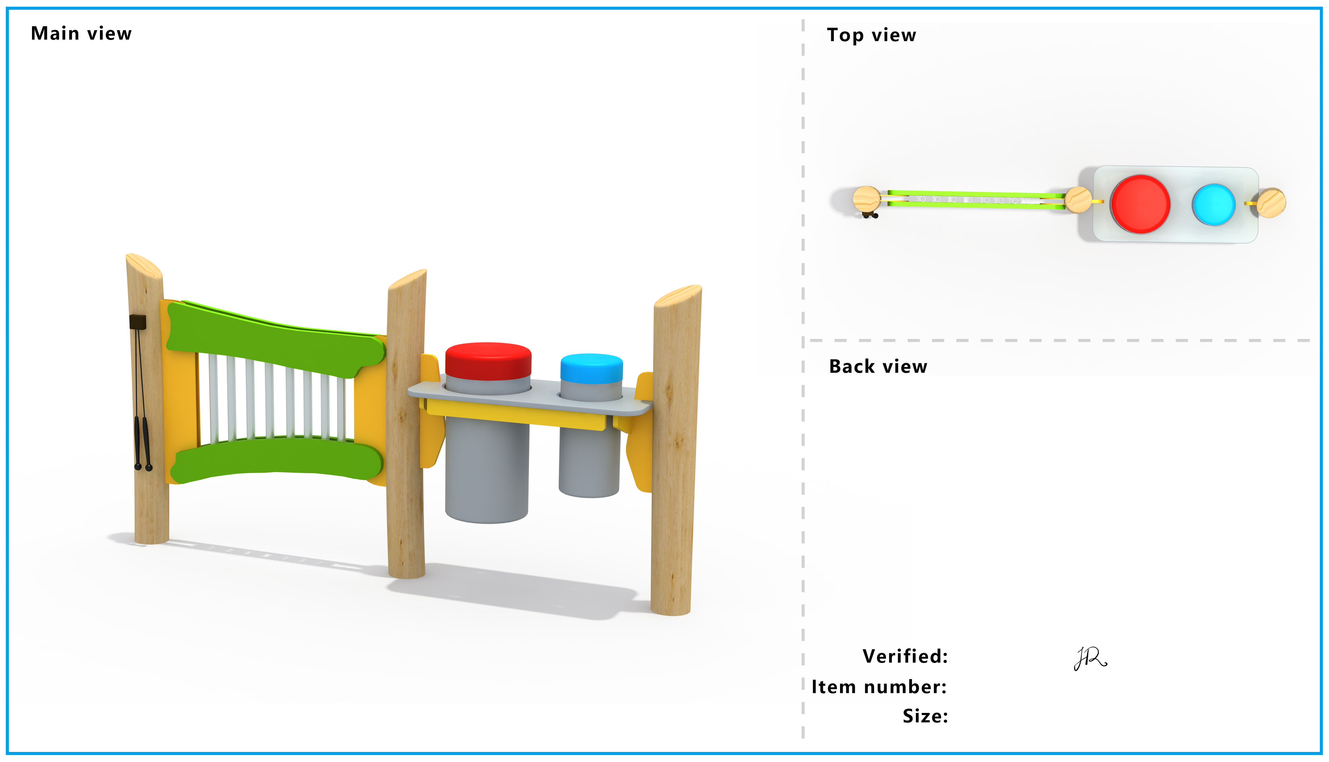 FEIYOU music intrsument playground equipment