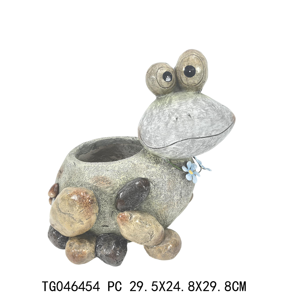 MGO planter garden decor flower pot animal ornaments frog decoration hen duck rooster