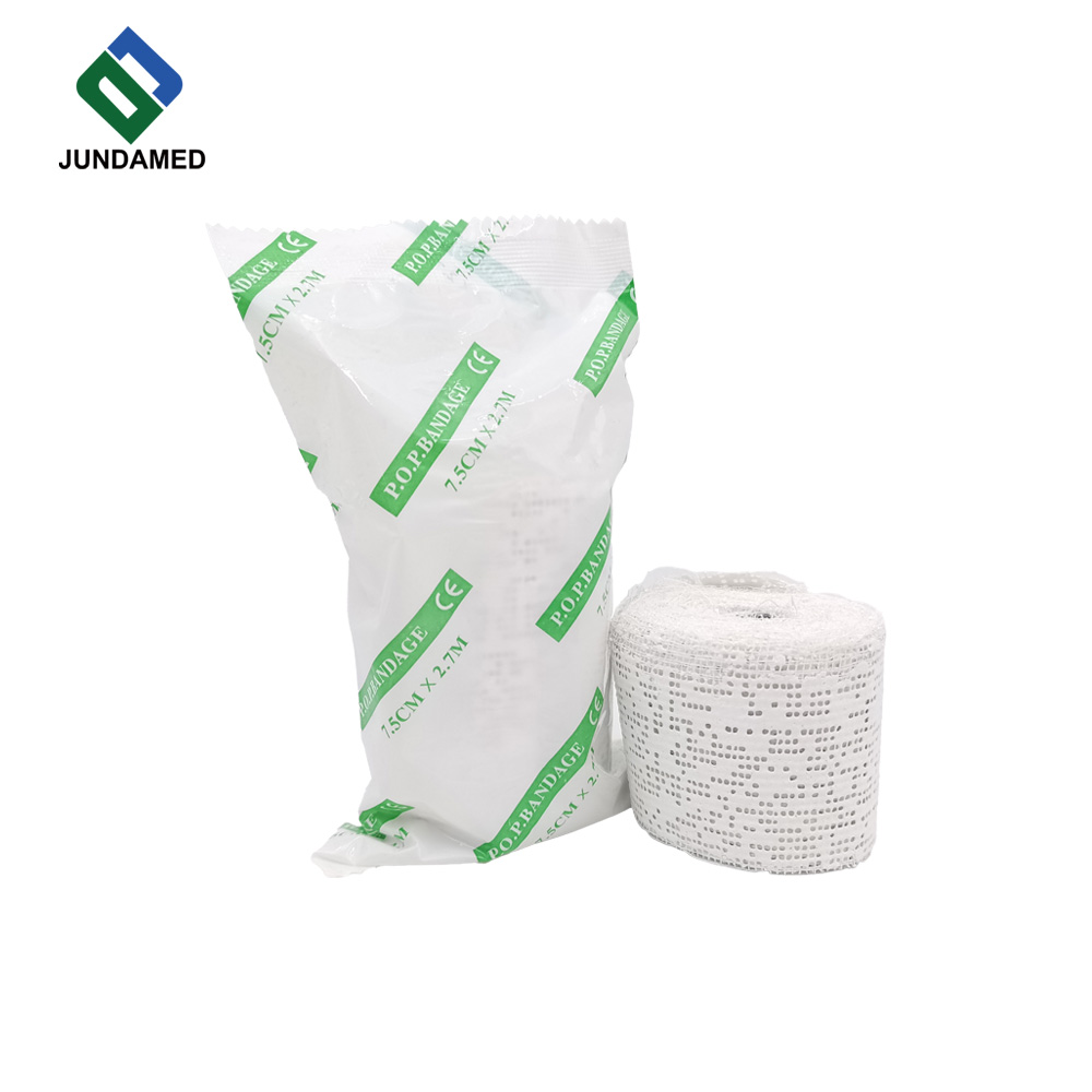 Plaster of Paris Bandage, Orthopedic POP Bandage for Fracture Immobilization, Multiple Sizes