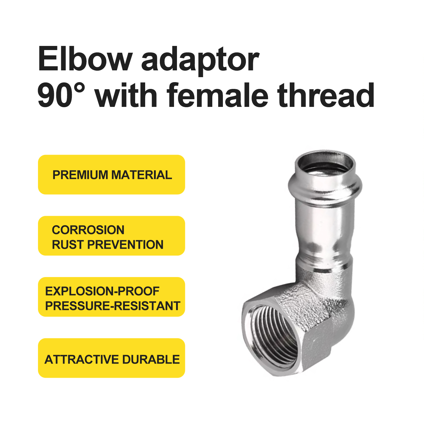 Female Thread Short Elbow