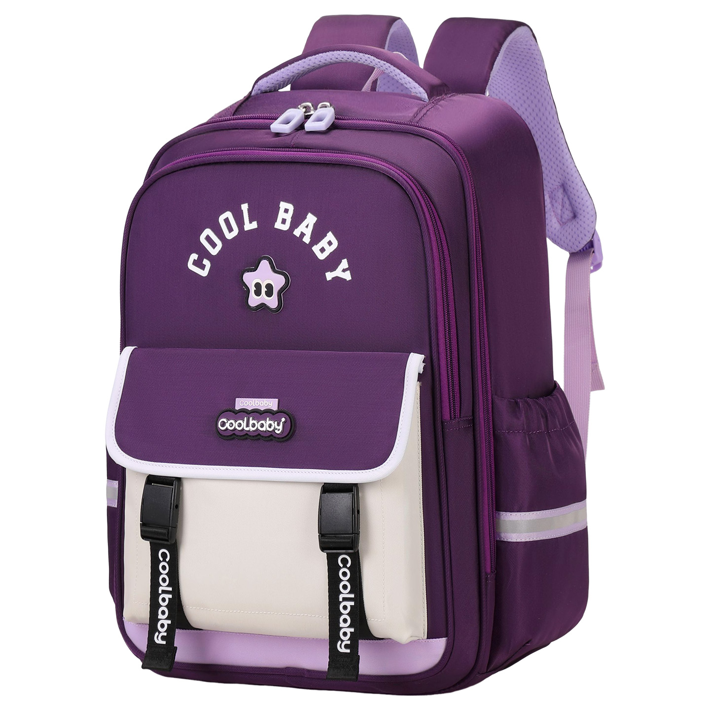 15Y Classic Upgrade Patented Cloud-Sense Elastic School Backpack for Grades 1-6,Hot Sale