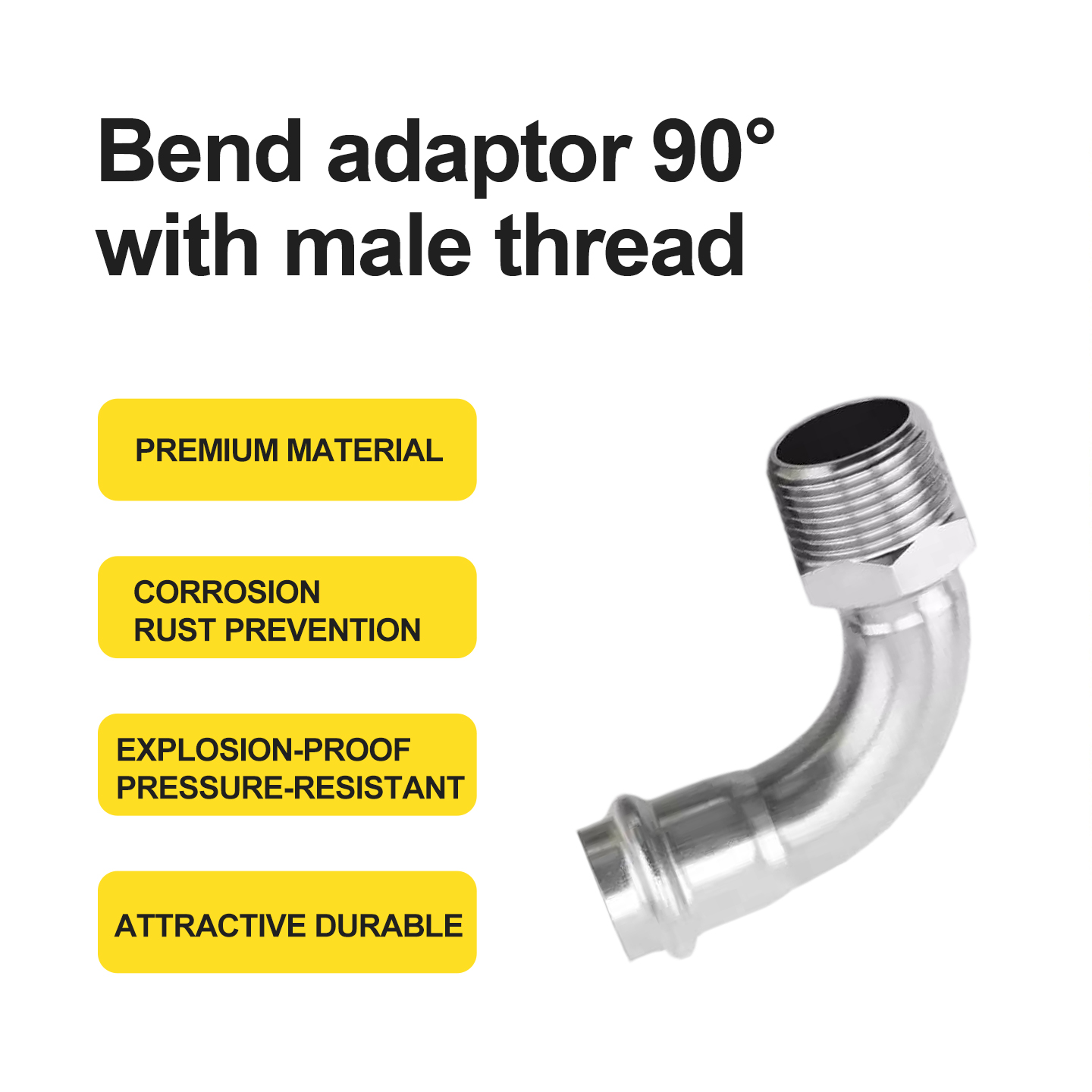 Male Thread 90° Elbow