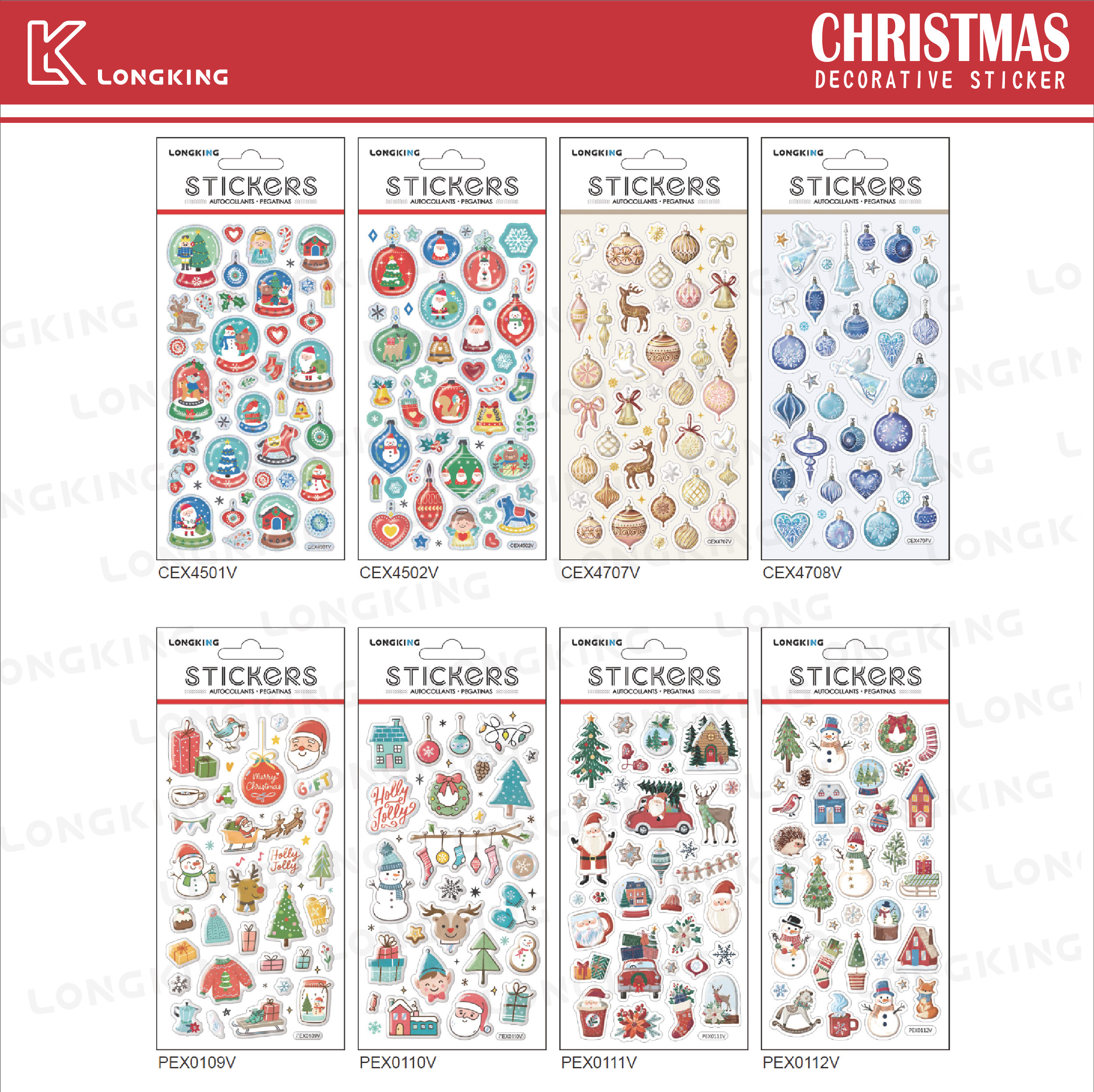 Christmas Decorative Stickers