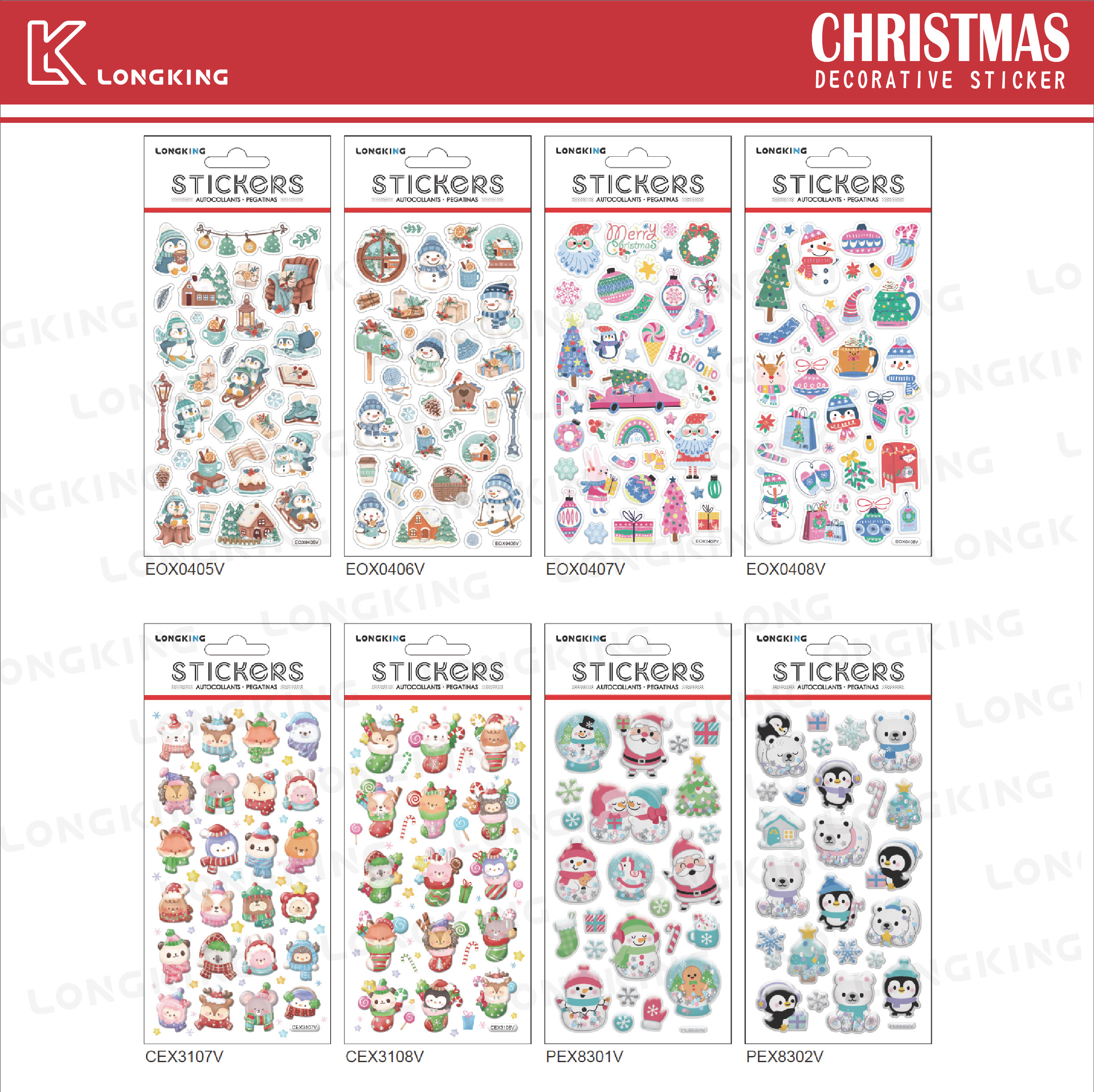 Christmas Decorative Stickers