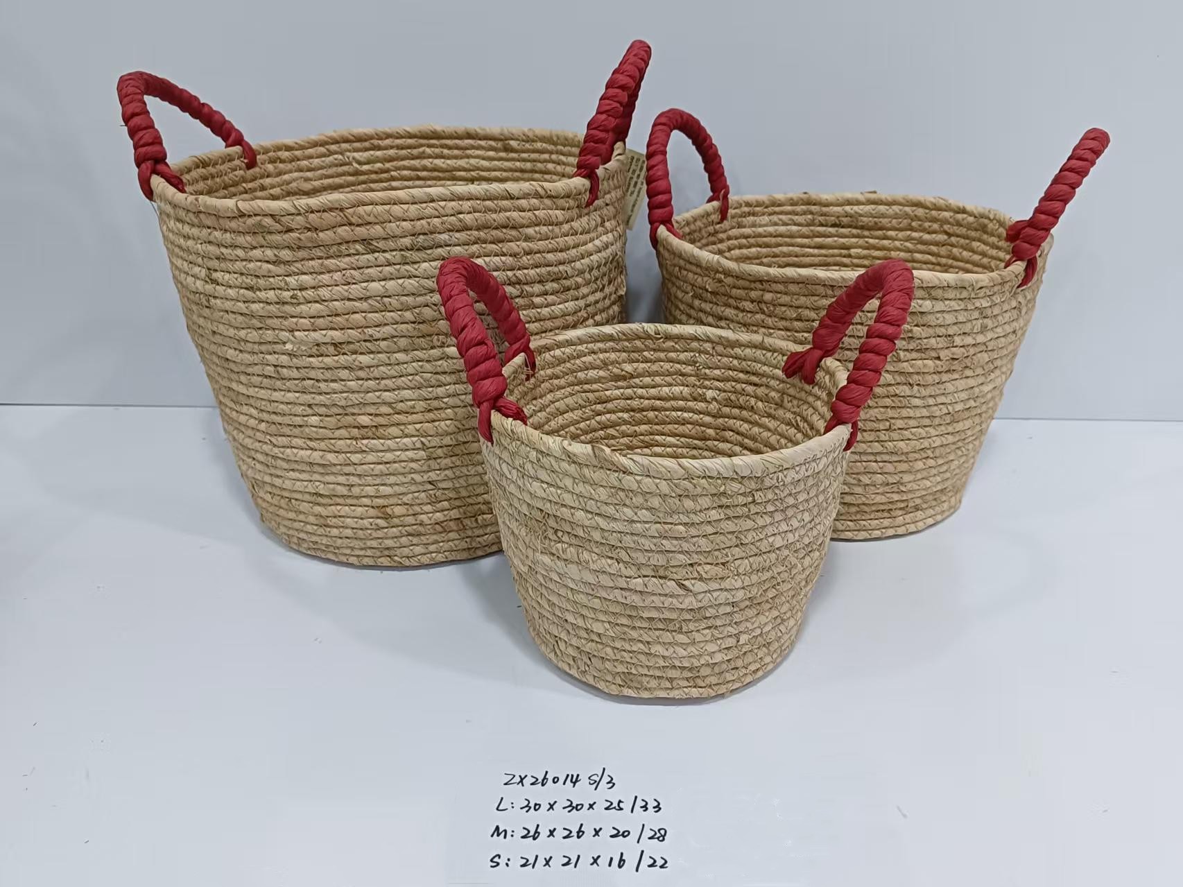 Corn Rope Storage Basket