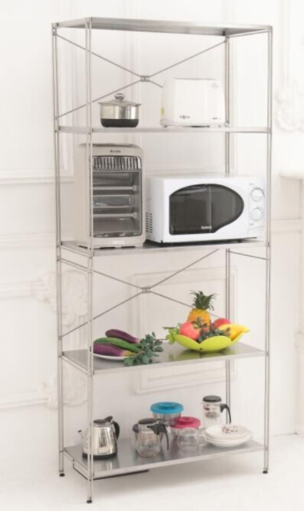 Stainless Steel 5-Layer Shelf