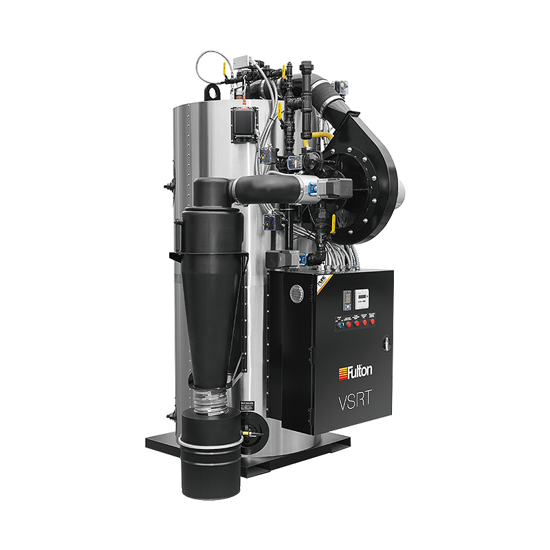 Fulton SRT (VSRT) Vertical Spiral Rib Tubeless Steam Boiler (0.5t/h to 4t/h)