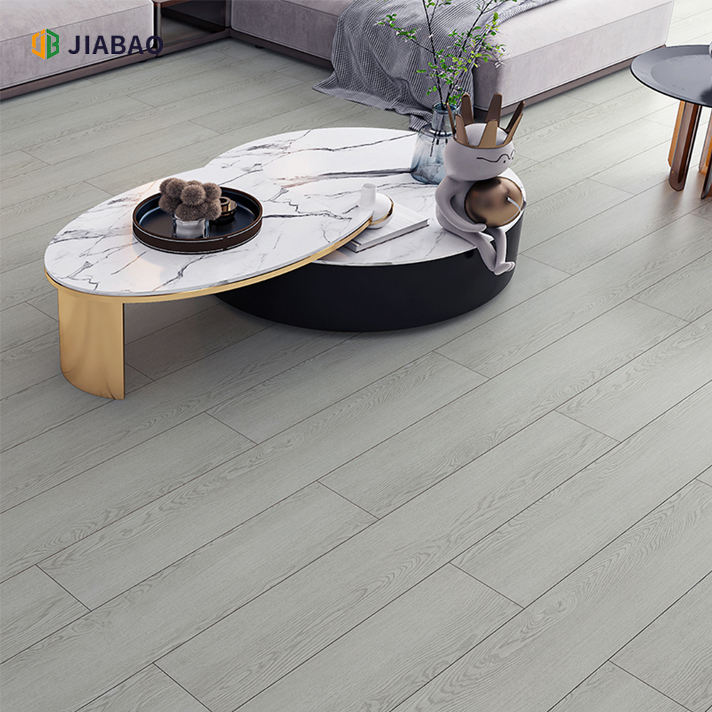 Light Coffee-Look Eco-friendly Laminate Flooring Odor-Free Click-Lock Easy Installation
