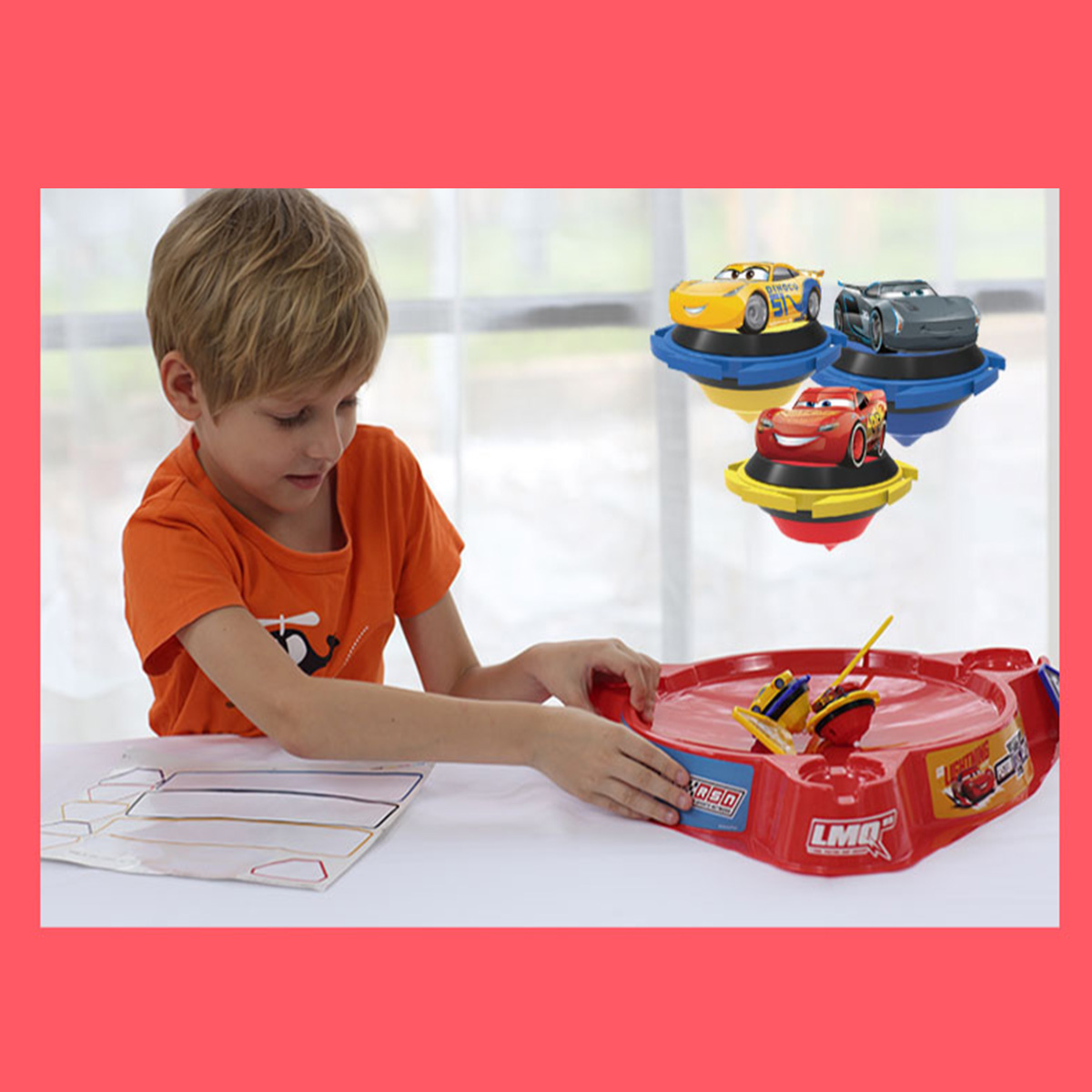 Disney Pixar Cars Battle Gyro Toy Set