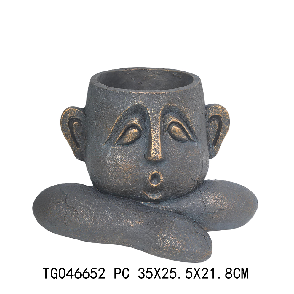 MGO planter garden decor flower pot animal ornaments frog decoration hen duck rooster