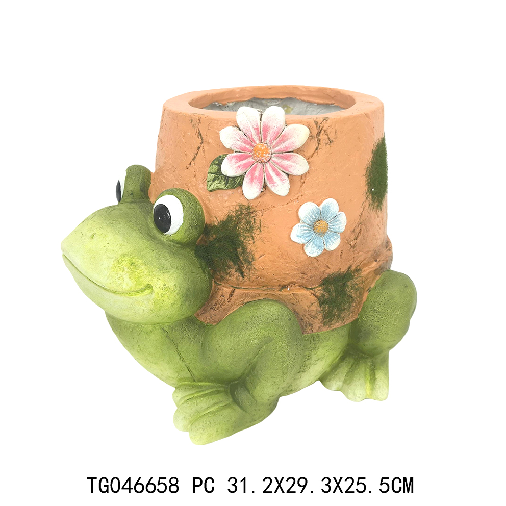 MGO planter garden decor flower pot animal ornaments frog decoration hen duck rooster