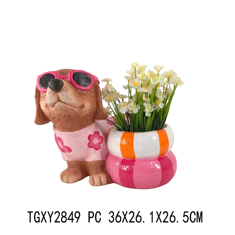 MGO planter garden decor flower pot animal ornaments frog decoration hen duck rooster