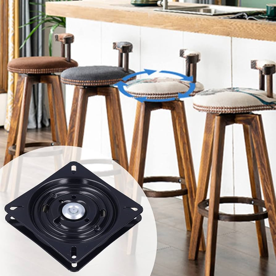 Furniture Seat Swivel Plate Full Ball Bearing Swivel Base Chair Swivel Plate 360° Seat Rotator
