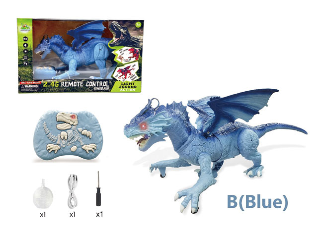 2.4G Remote Control Spray Blue Dragon