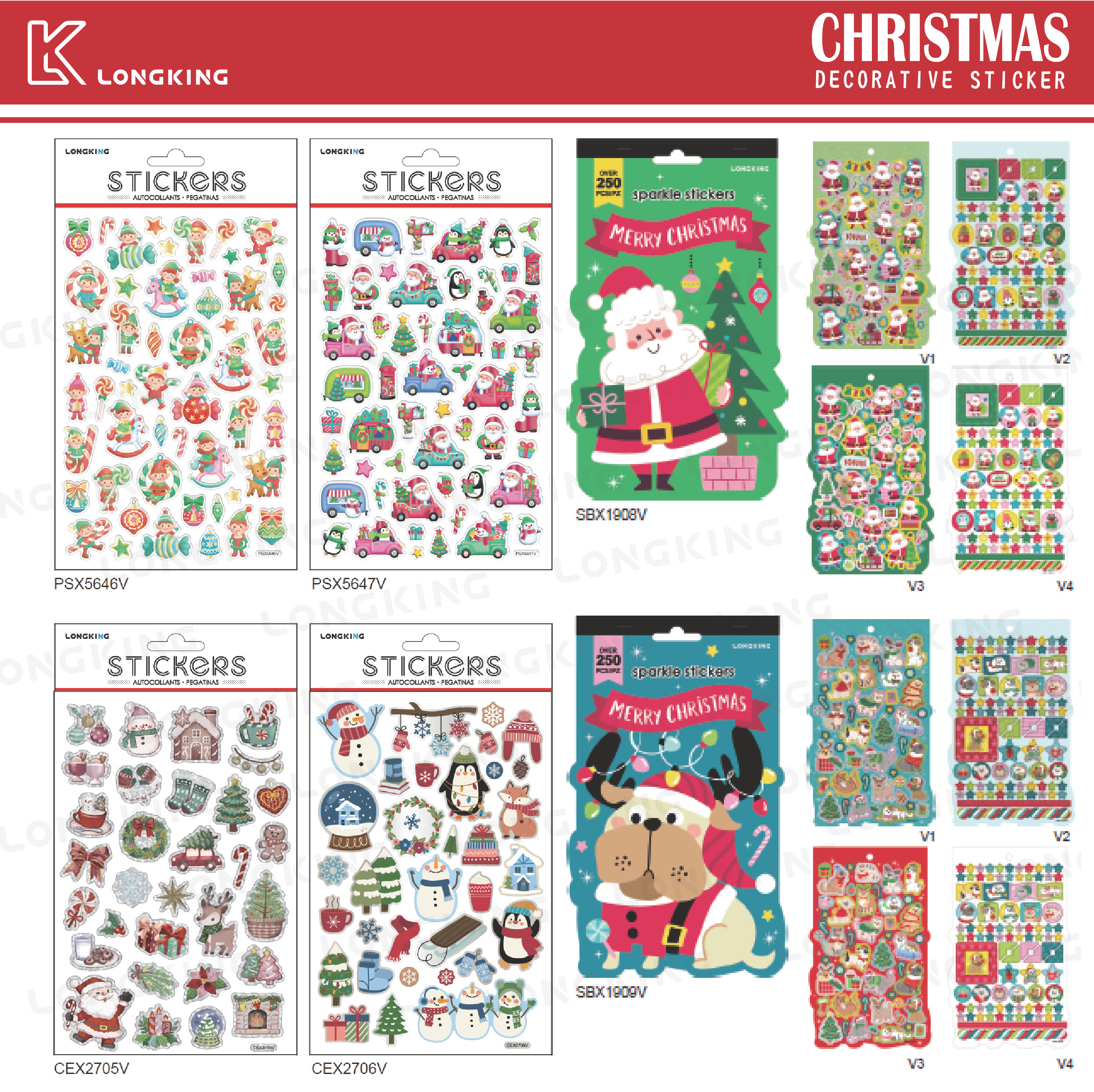 Christmas Decorative Stickers