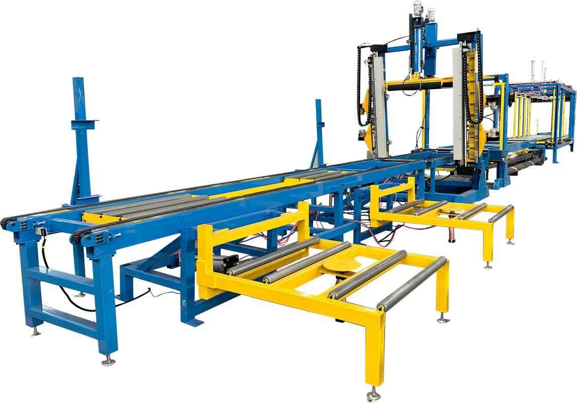 Automatic Continuous Styrofoam/EPS Hot Wire Cutting Line