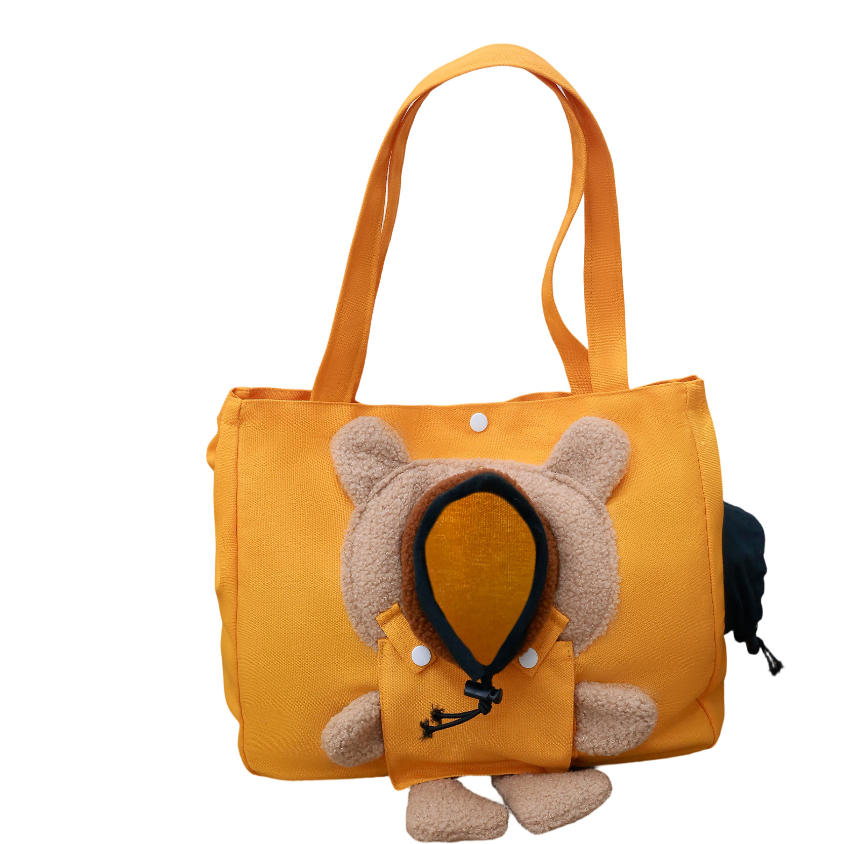 Canvas Tote Bag for Small Dogs That Can Stick Their Heads Out