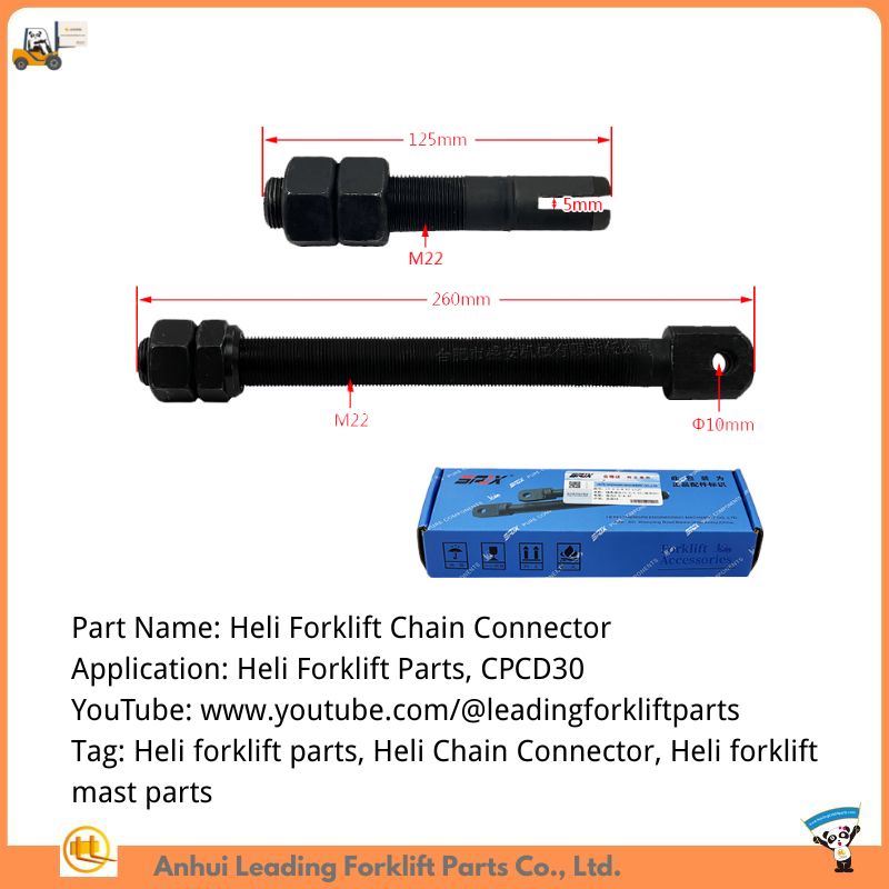 Heli Forklift Mast Parts Forklift Chain Connector for CPCD30
