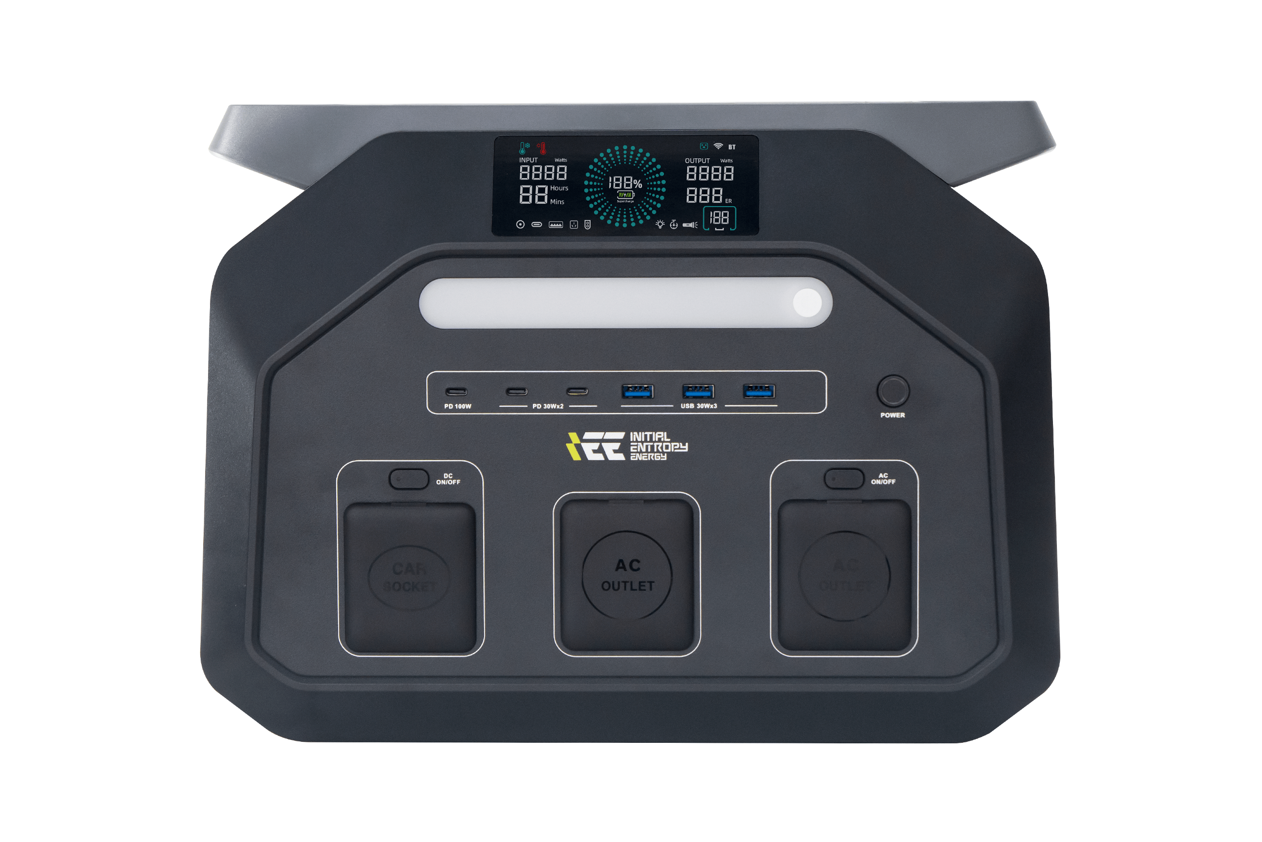 IEETek Portable Power Station/Solar Generator/outdoor power P1800