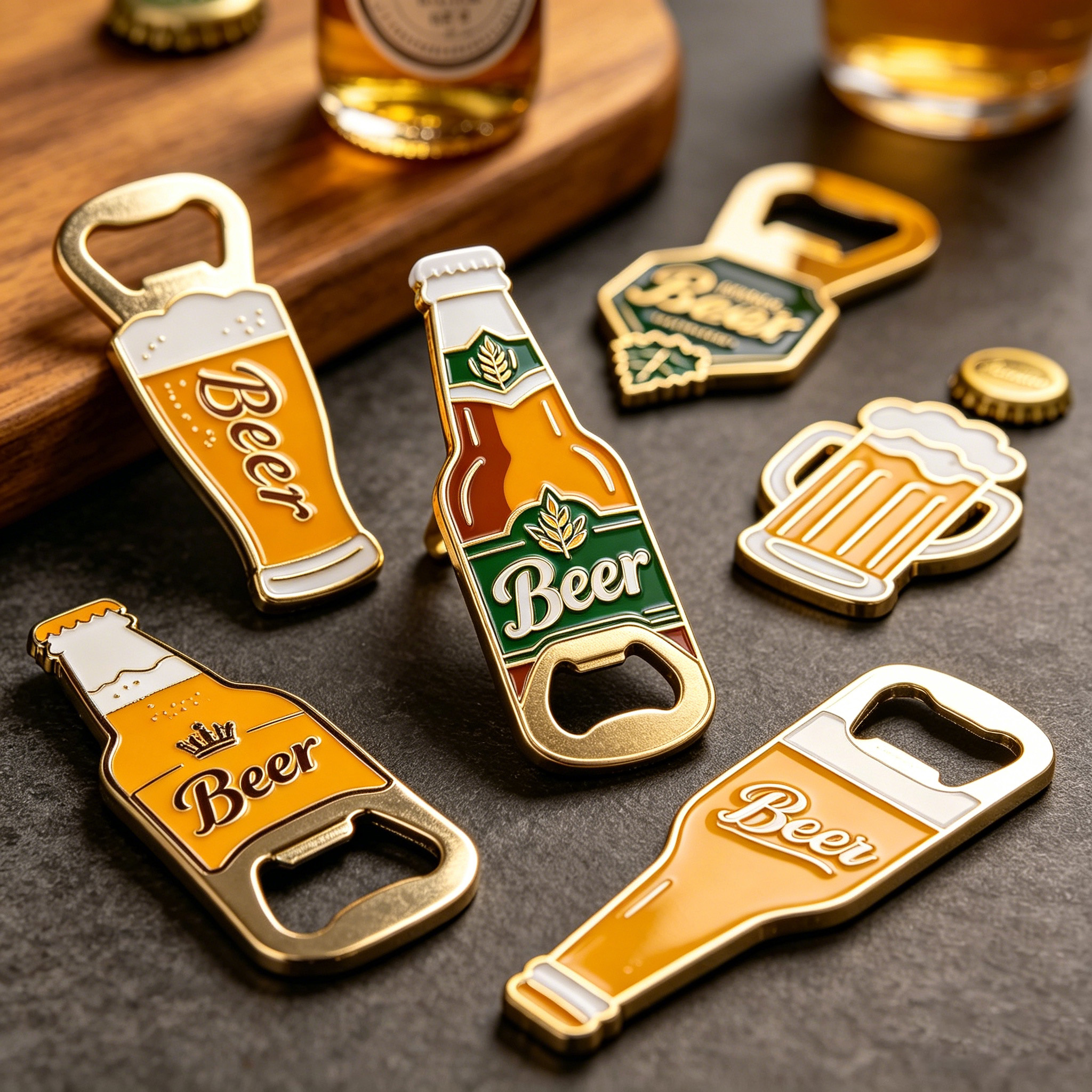 Custom Bottle Opener Refrigerator Magnets