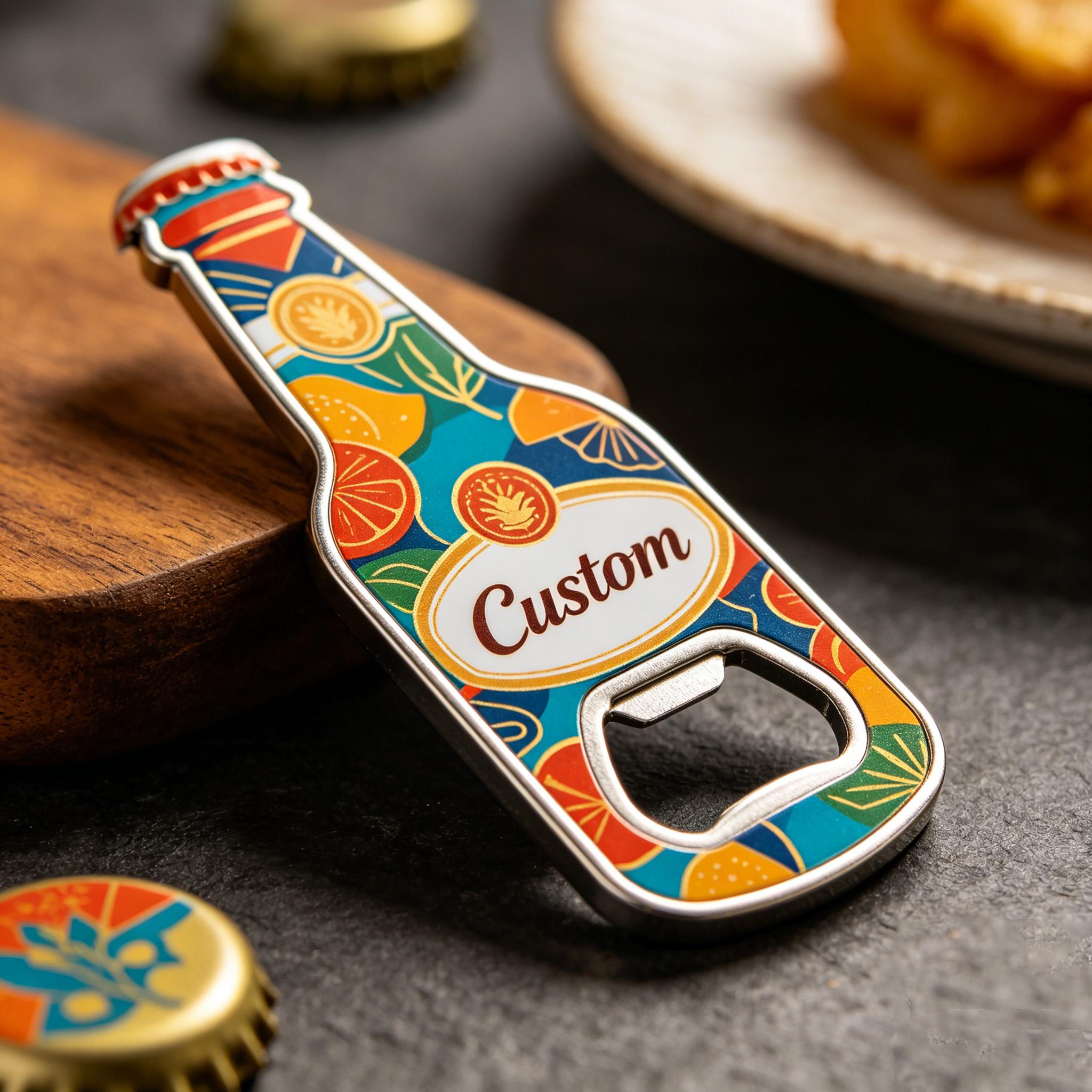Custom Full-Color Printed Beer Bottle Opener