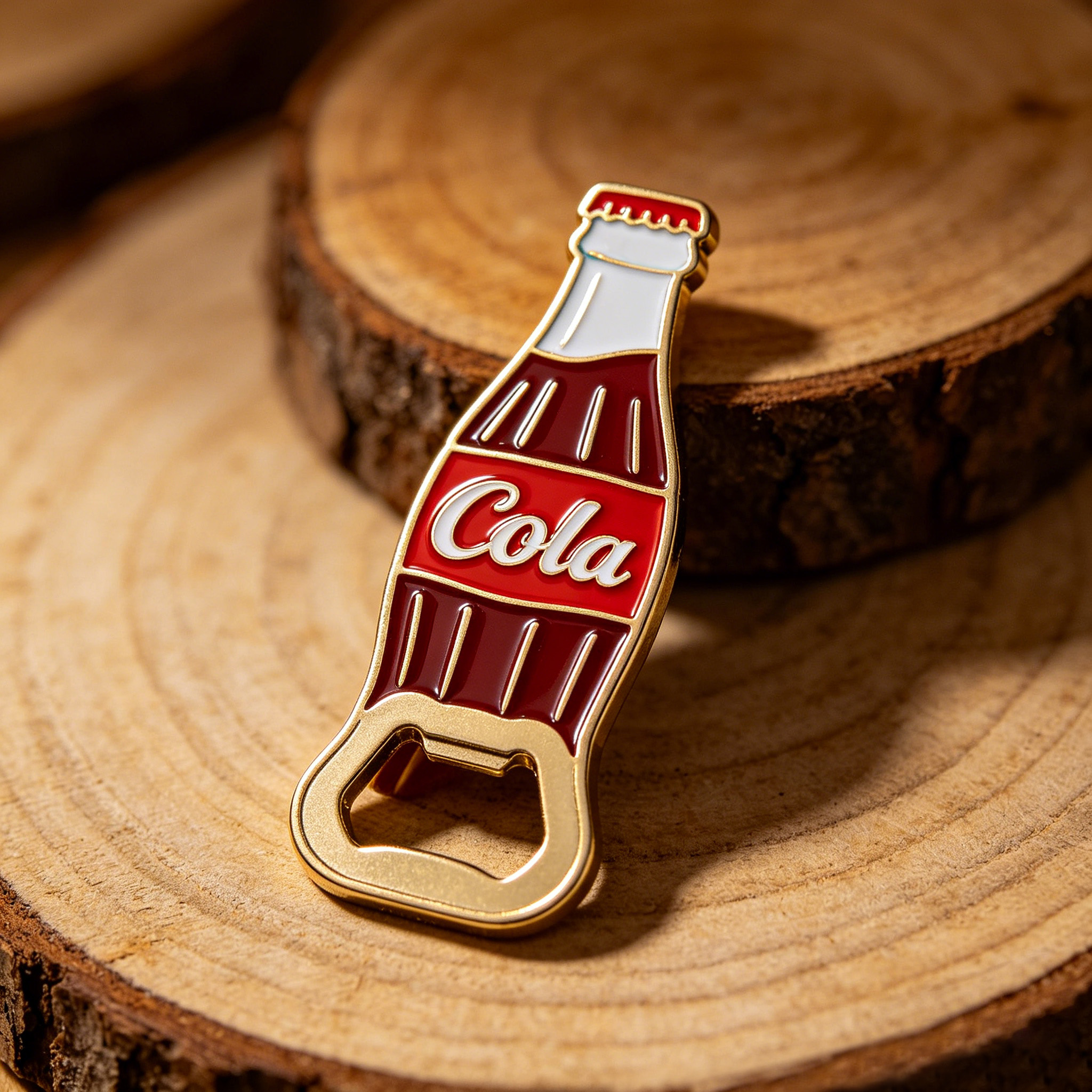 Low MOQ Custom Cola Bottle Opener