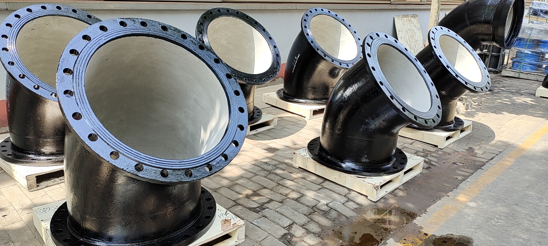 Yongxin Flanges and Elbows, DN100, Ductile Iron Water Supply Pipe Fittings