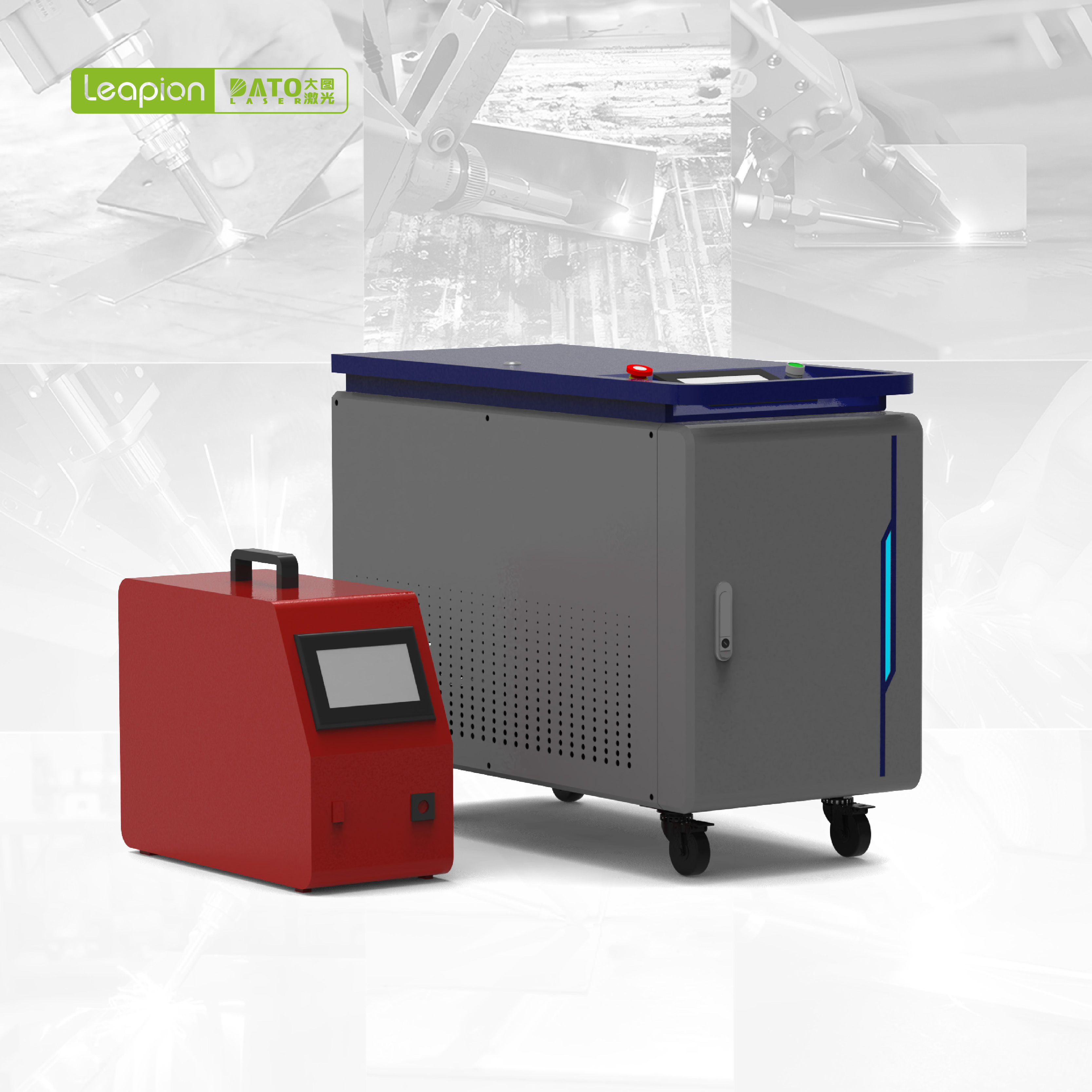 4-in-1 Laser Welding Machine 1000W Laser Welding Machine, Handheld Fiber Laser Welding Machine.