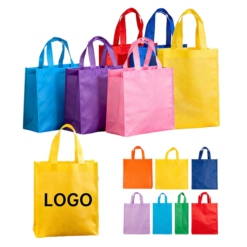 Custom logo Shoe Cloth Carry Non Woven Bag with logo for Packaging, Tote Nonwoven Farbric Bags