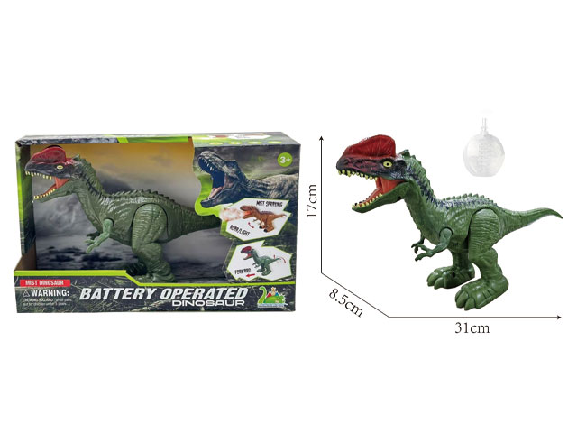 Electric spray double-headed dragon
